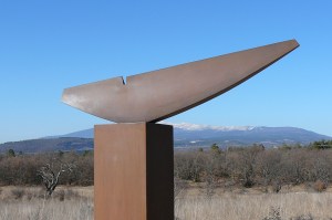 Song for Manon, Acier, H (avec socle) 130 x L 100 cm, 2019